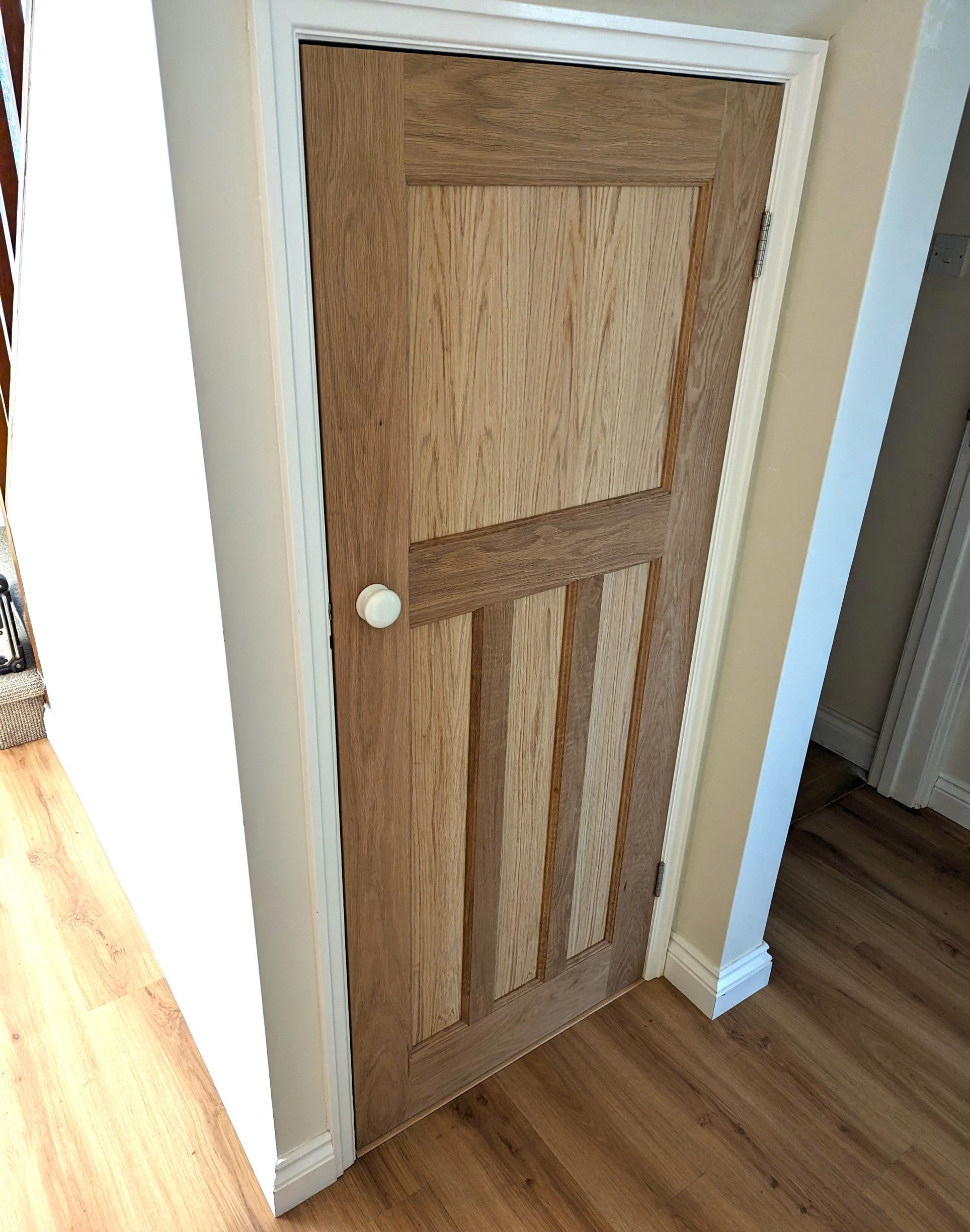 Internal timber door
